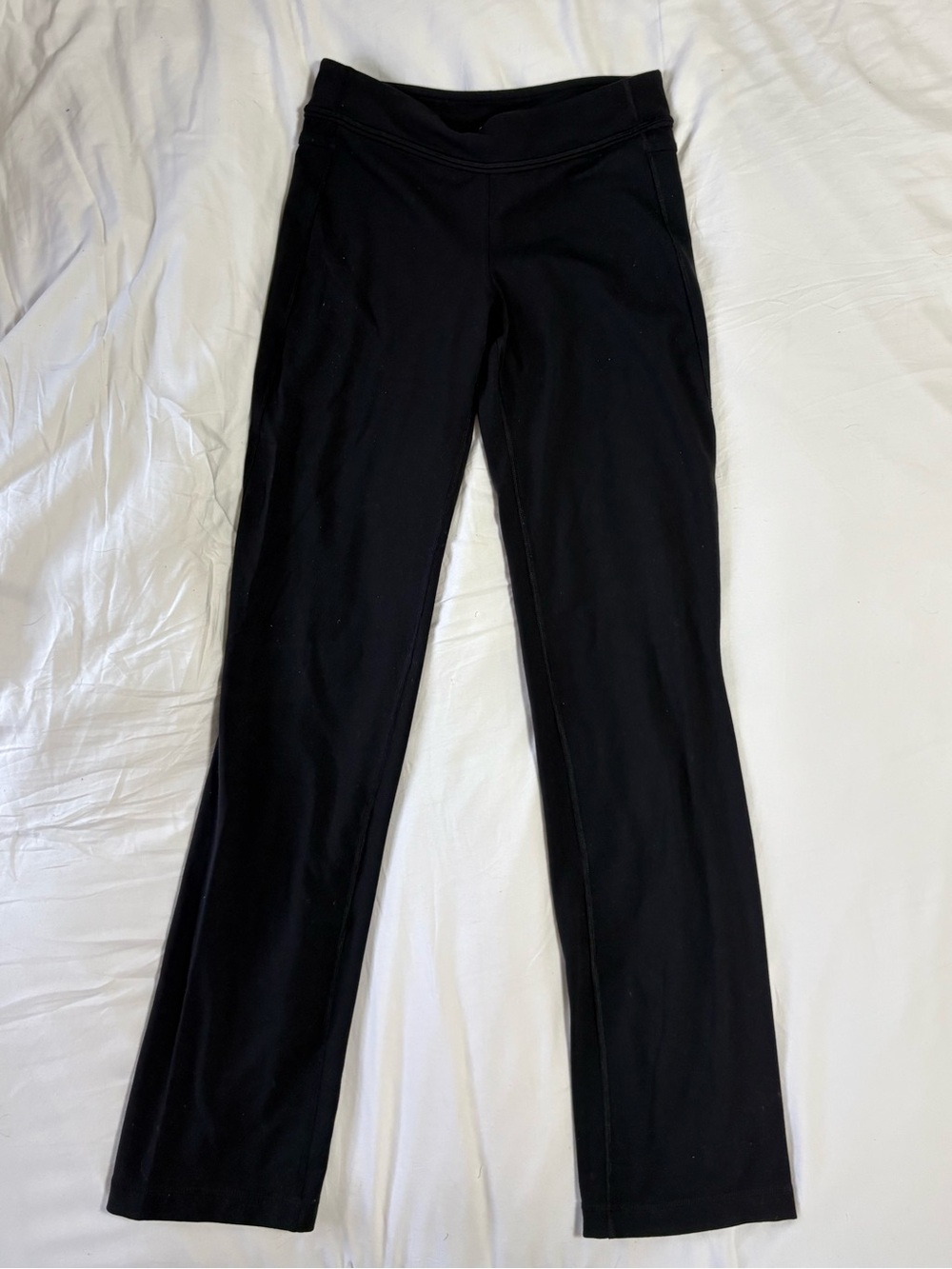 lululemon athletica Black Straight Leg Pants